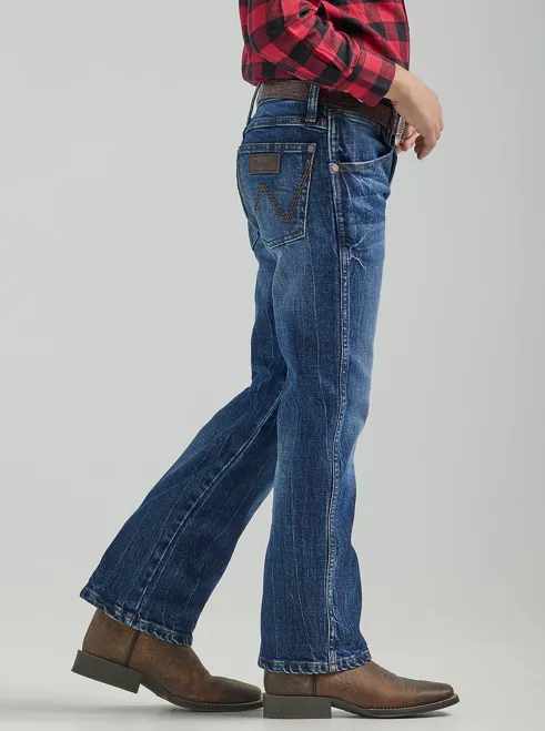 112325799 - Wrangler Boy’s Retro Relaxed Bootcut Jean - Elmont