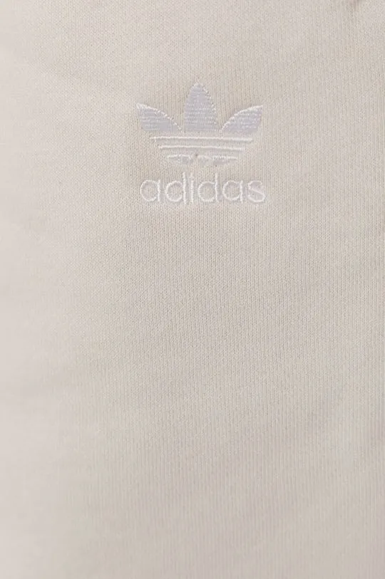 adidas Originals trousers women's beige color