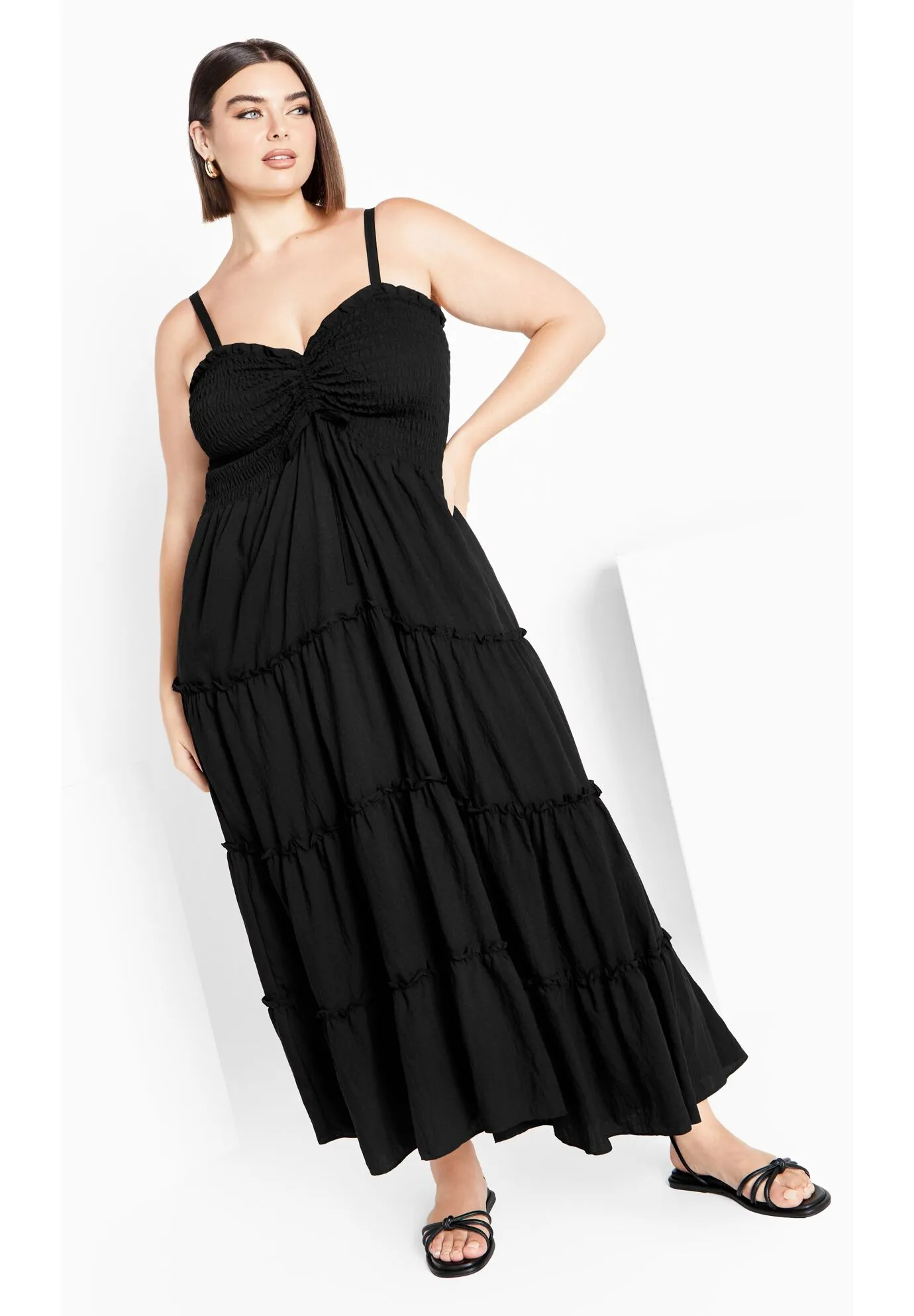 Alisa Maxi Dress - black