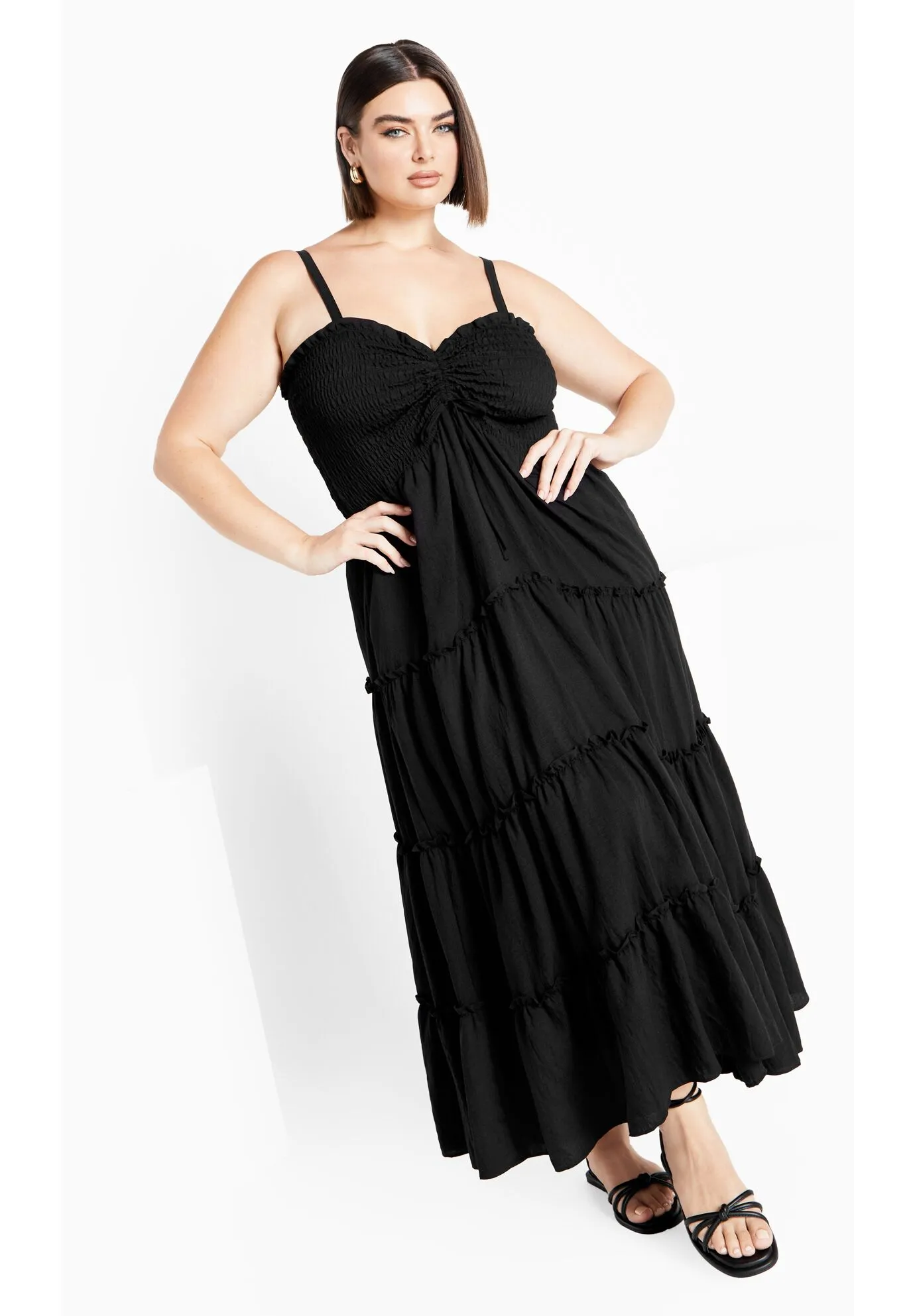 Alisa Maxi Dress - black