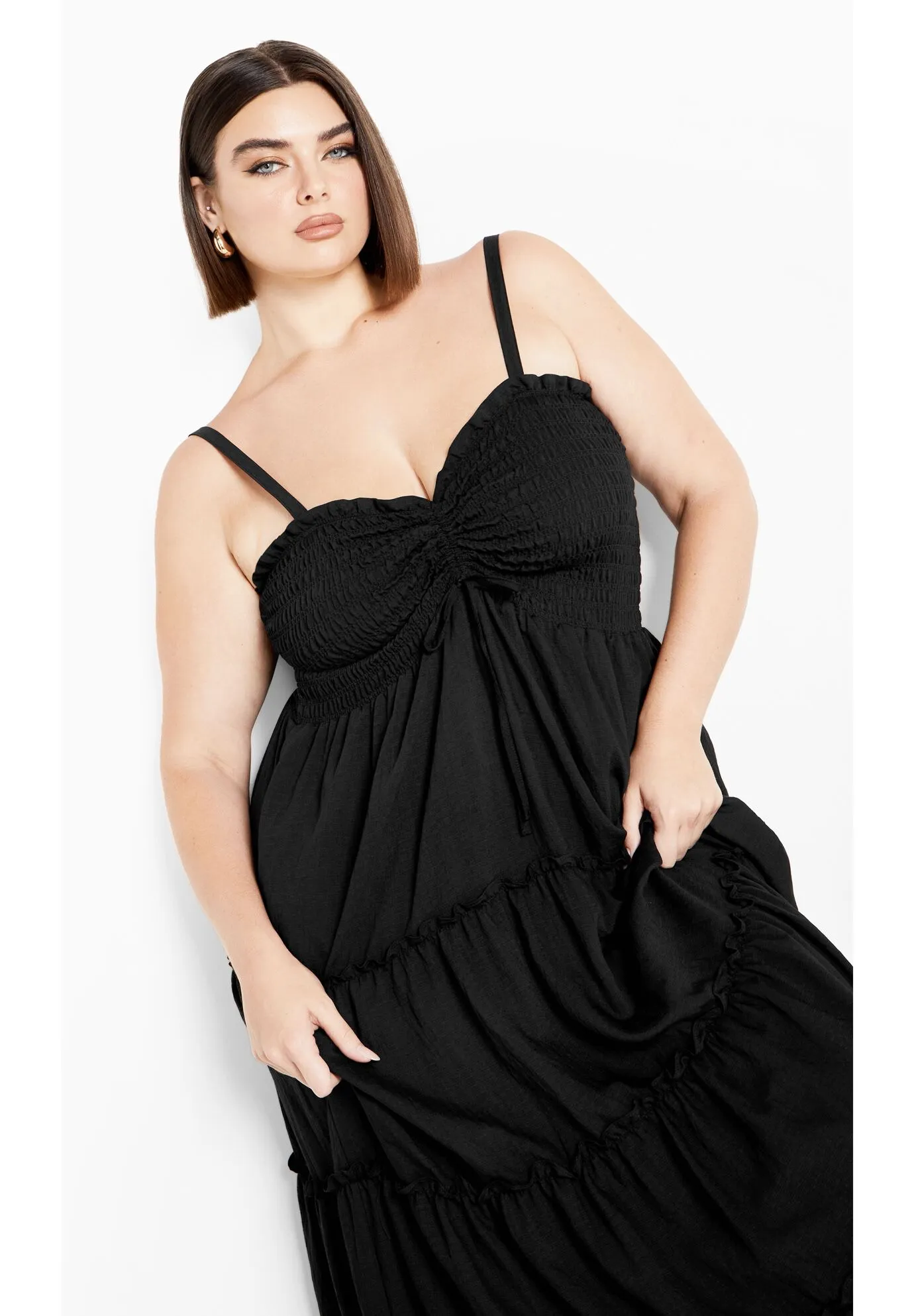 Alisa Maxi Dress - black