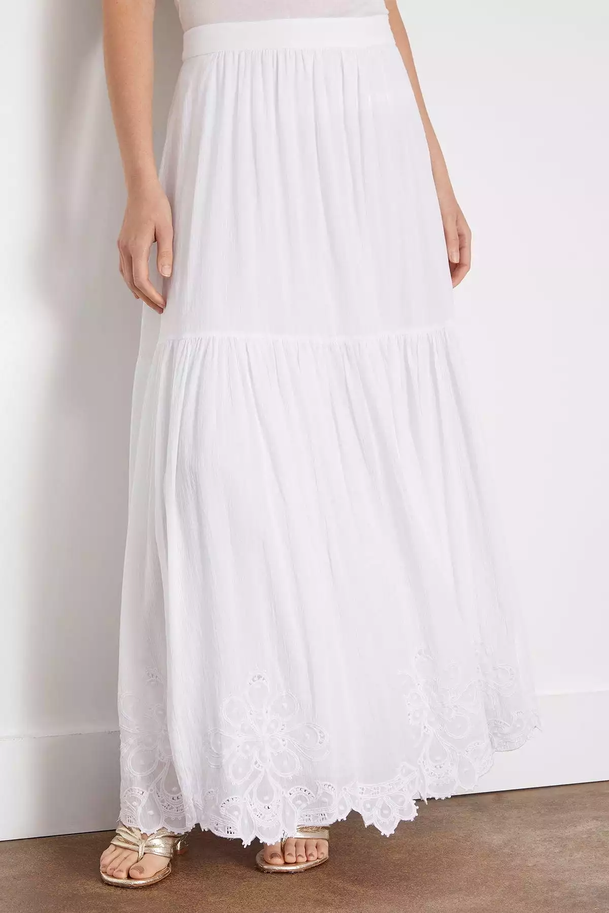 Antoinette Skirt in Blanc