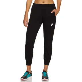 ASICS Women's Basic Logo Track Pant (Performance Black)