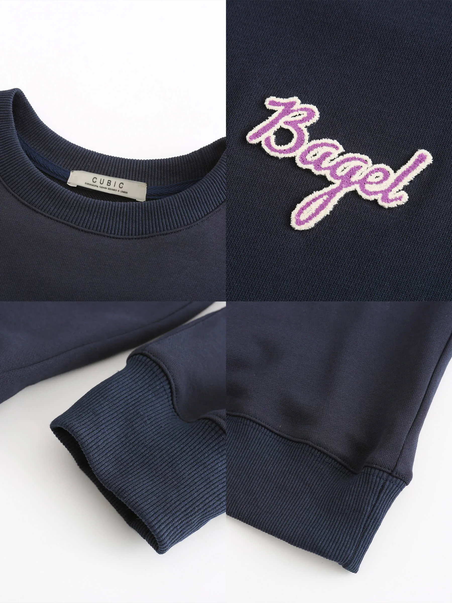 Bagel Oversized Boyfriend Sweater