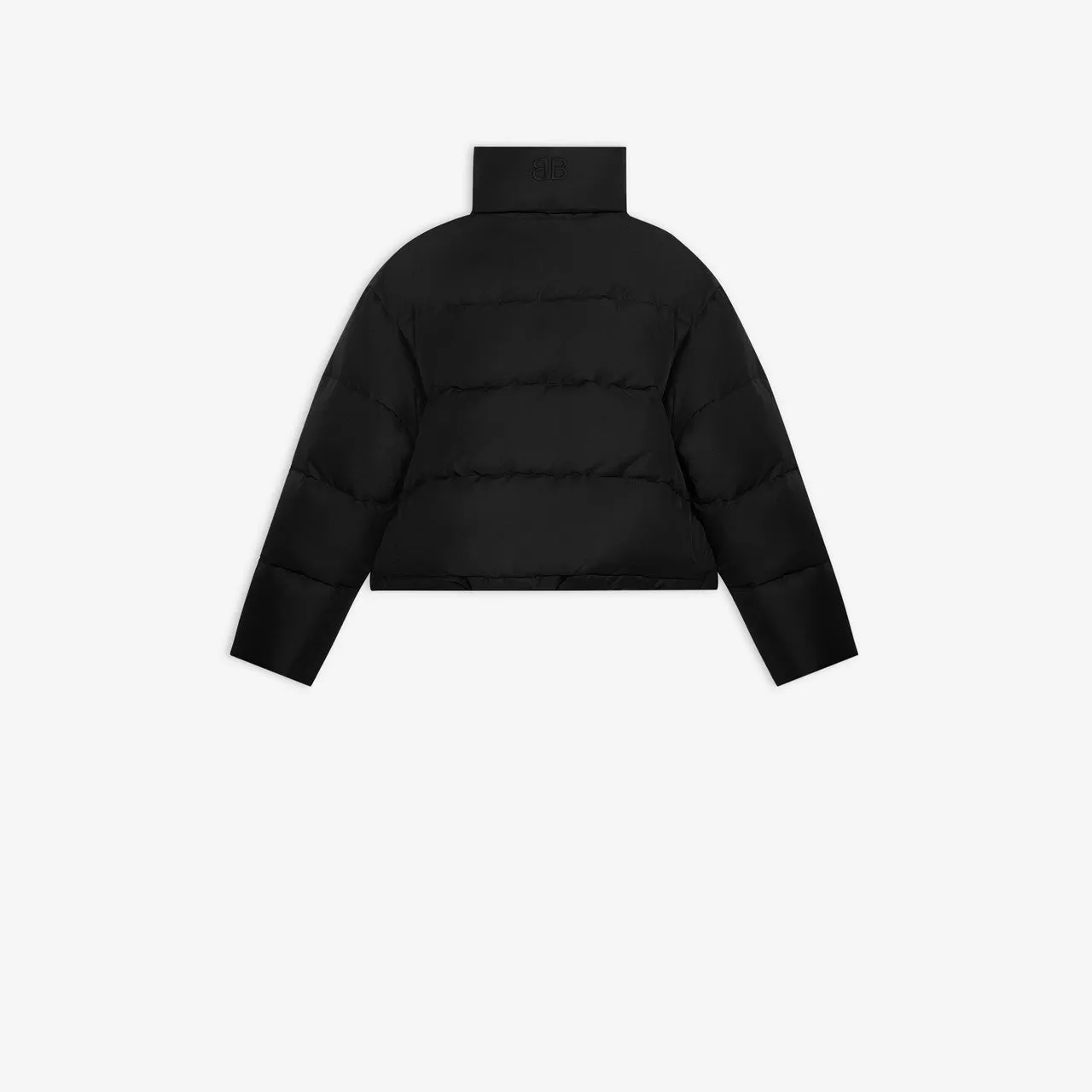 Balenciaga Womens BB Puffer in Black