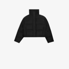 Balenciaga Womens BB Puffer in Black