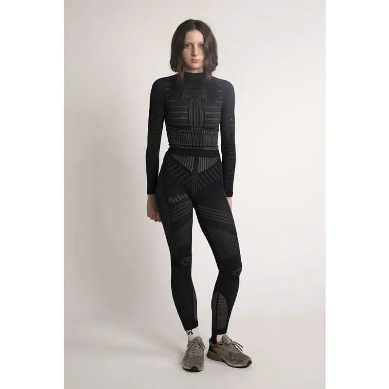 Base Layer Leggings - Black / Greggio