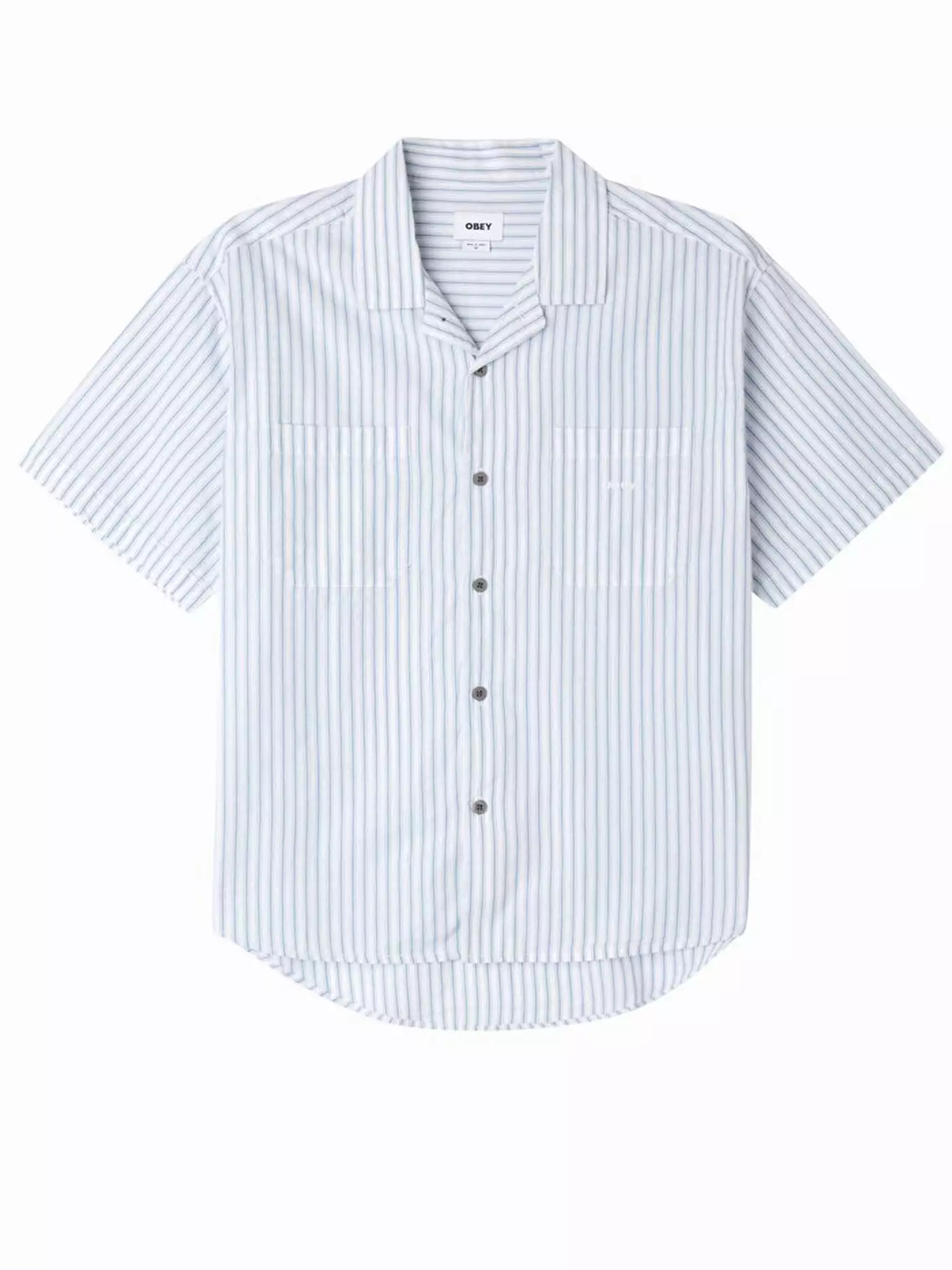 Bigwig Stripe Buttondown Shirt Short Sleeve