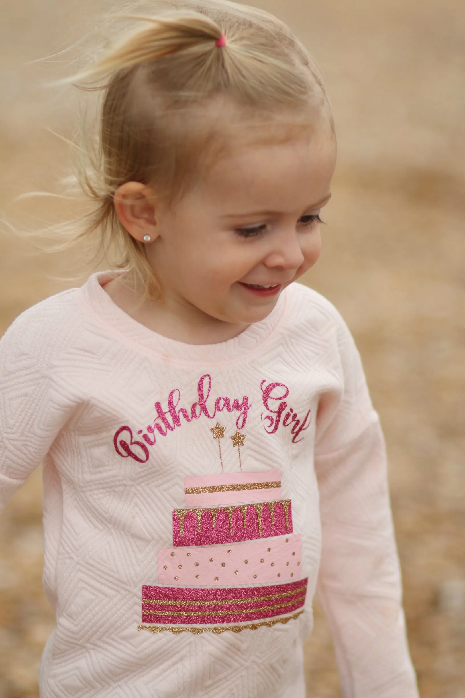 Birthday Girl Layered Digital Cut File