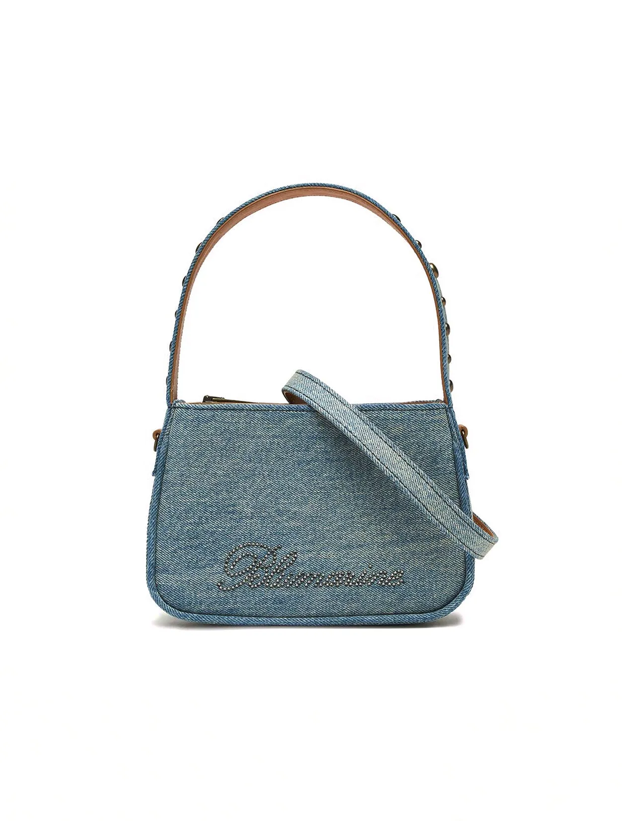 Blumarine Light Denim Crossbody Bag