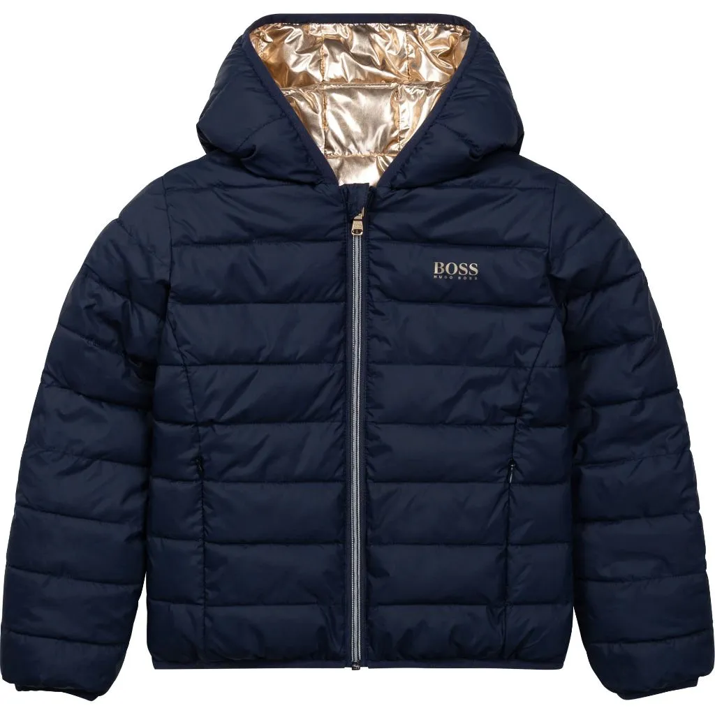 BOSS REVERSIBLE PUFFER JACKET J16158