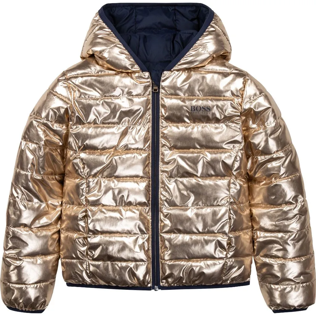 BOSS REVERSIBLE PUFFER JACKET J16158