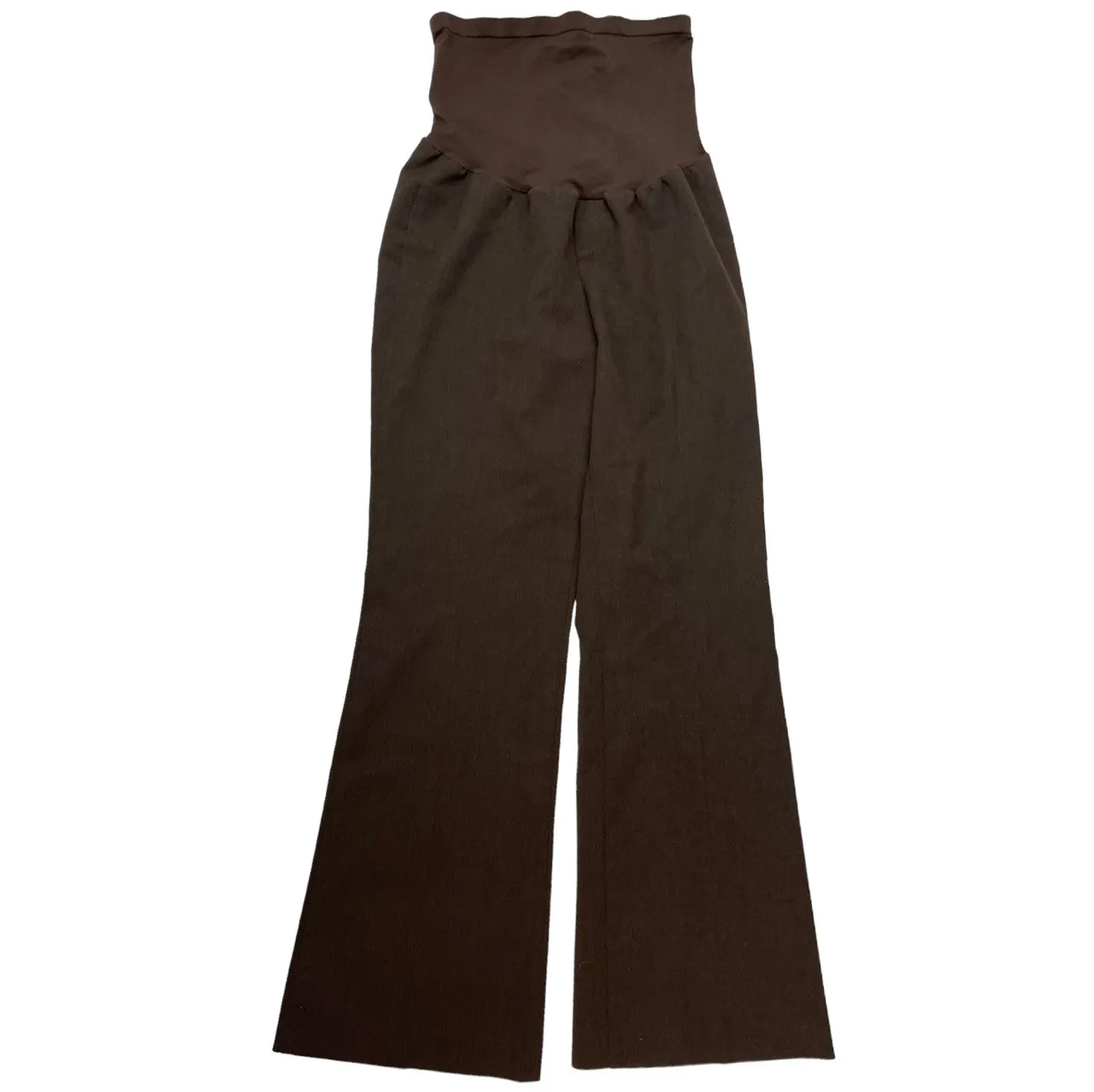 Brown Mimi Maternity Full Panel Career Pants (Gently Used - Size Large)