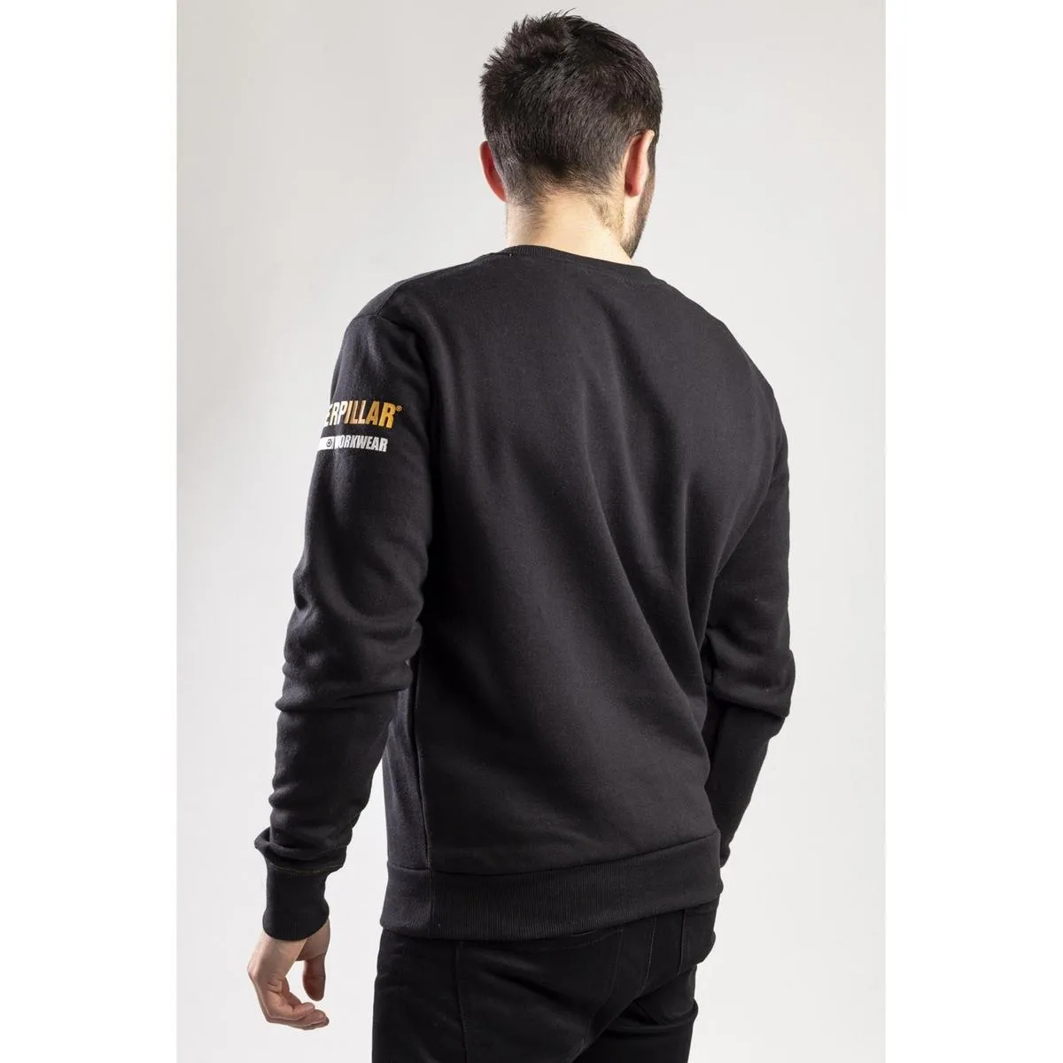 Caterpillar Essentials Crew Neck Sweater Black