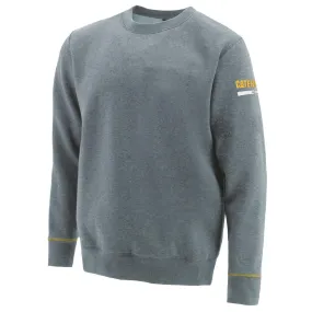 Caterpillar Essentials Crew Neck Sweater Dark Heather