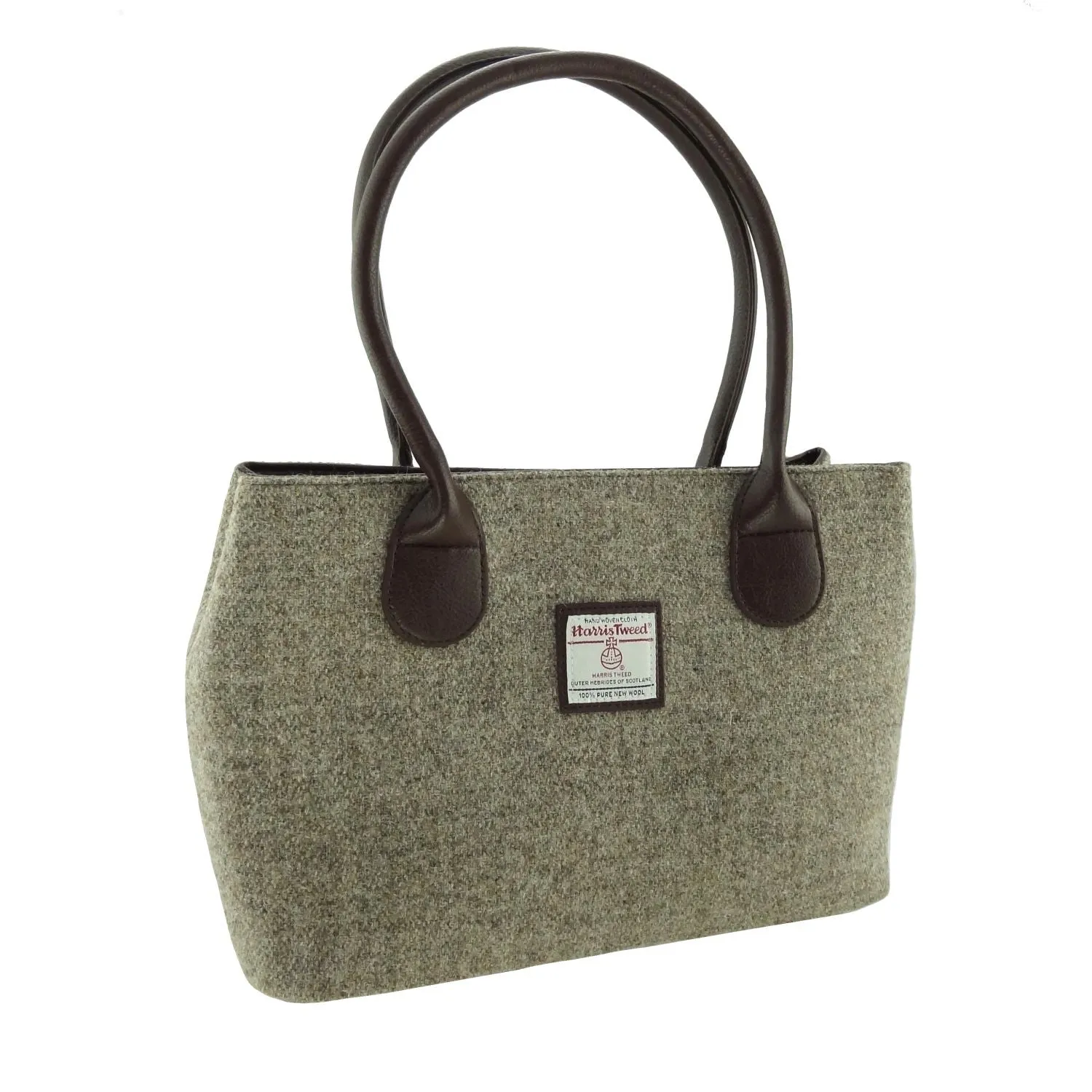 Classic Handbag 'Cassley' with Harris Tweed