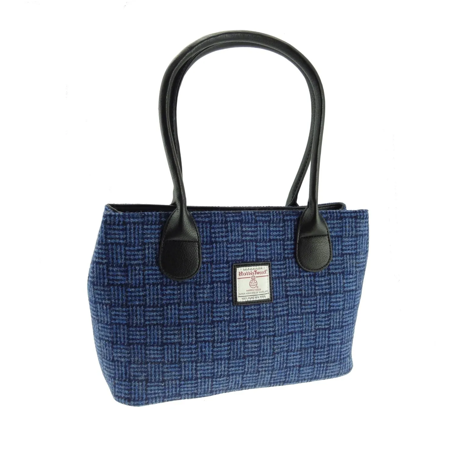 Classic Handbag 'Cassley' with Harris Tweed