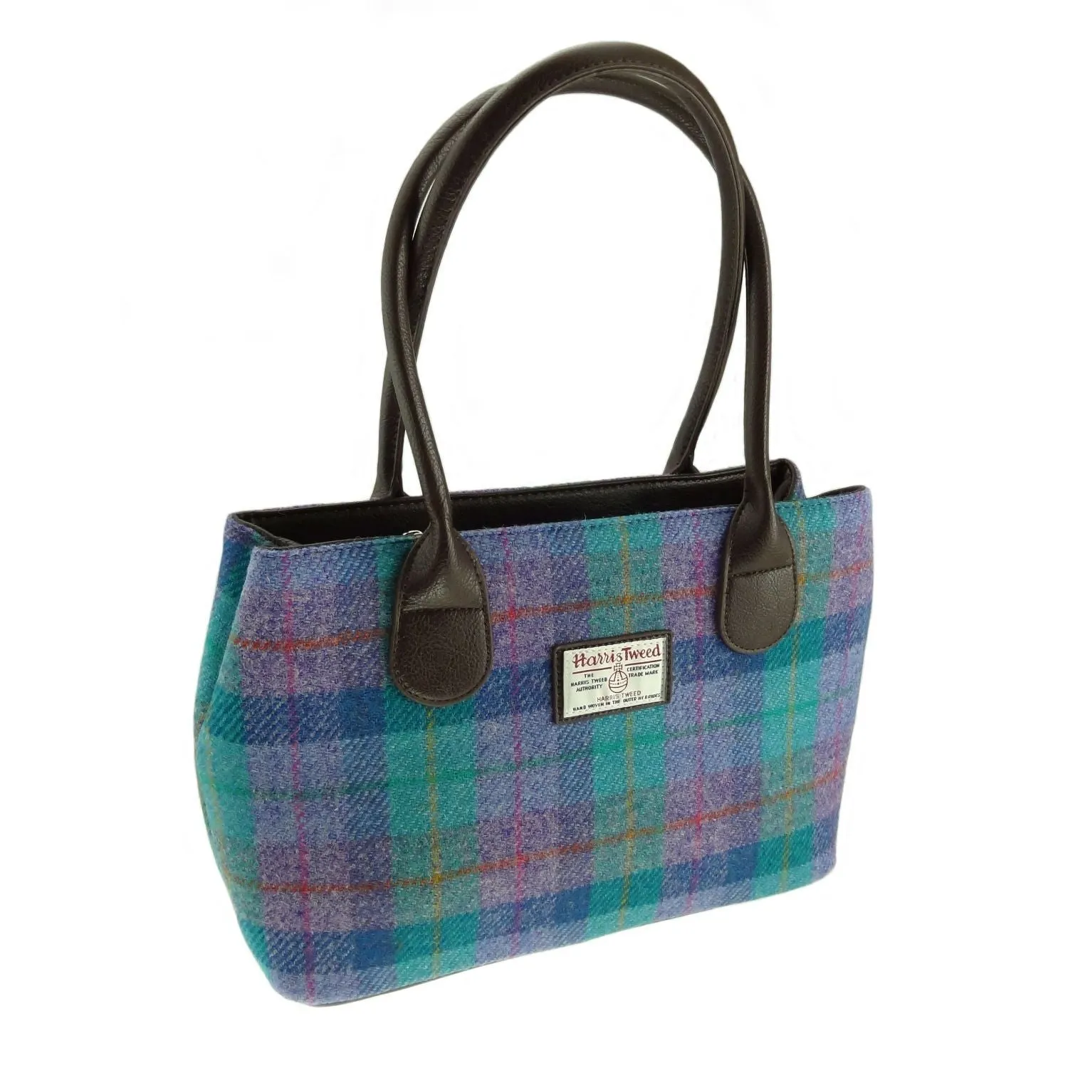 Classic Handbag 'Cassley' with Harris Tweed