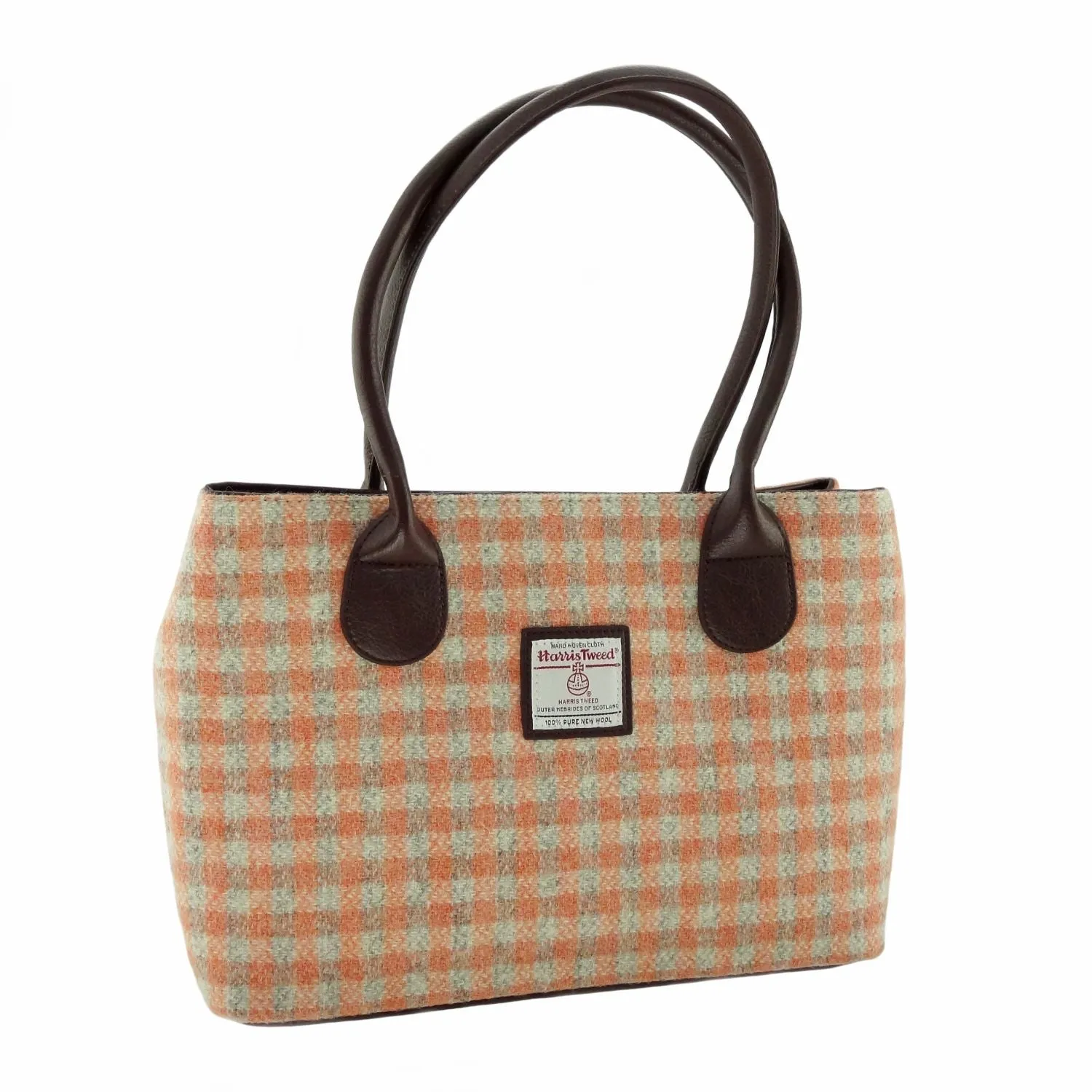 Classic Handbag 'Cassley' with Harris Tweed