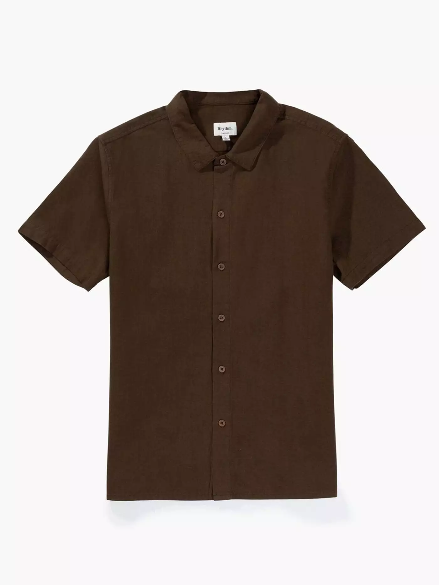 Classic Linen Short Sleeve Buttondown Shirt