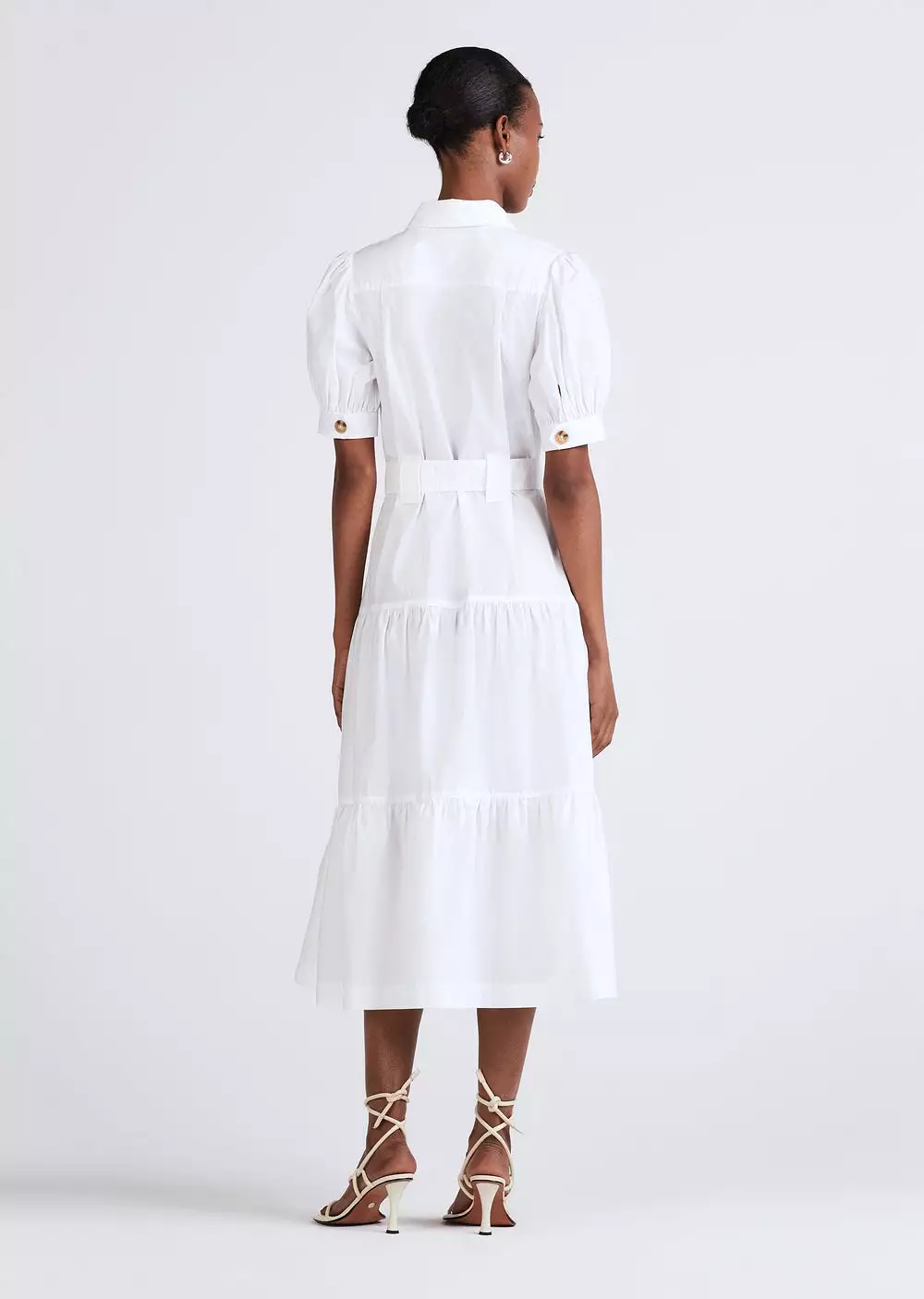 Derek Lam 10 Crosby Buffy Utility Dress White