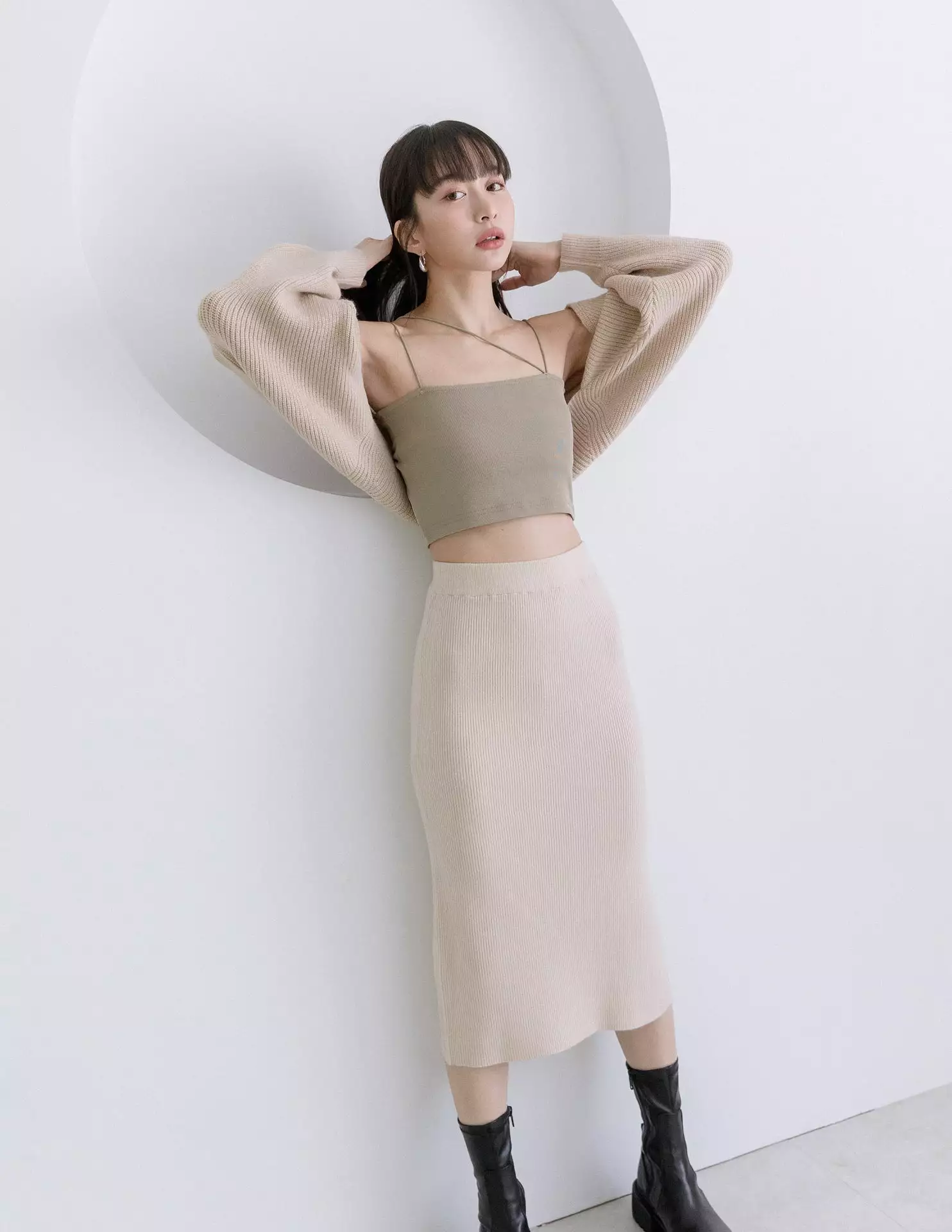 Eliza Skirt in Cream