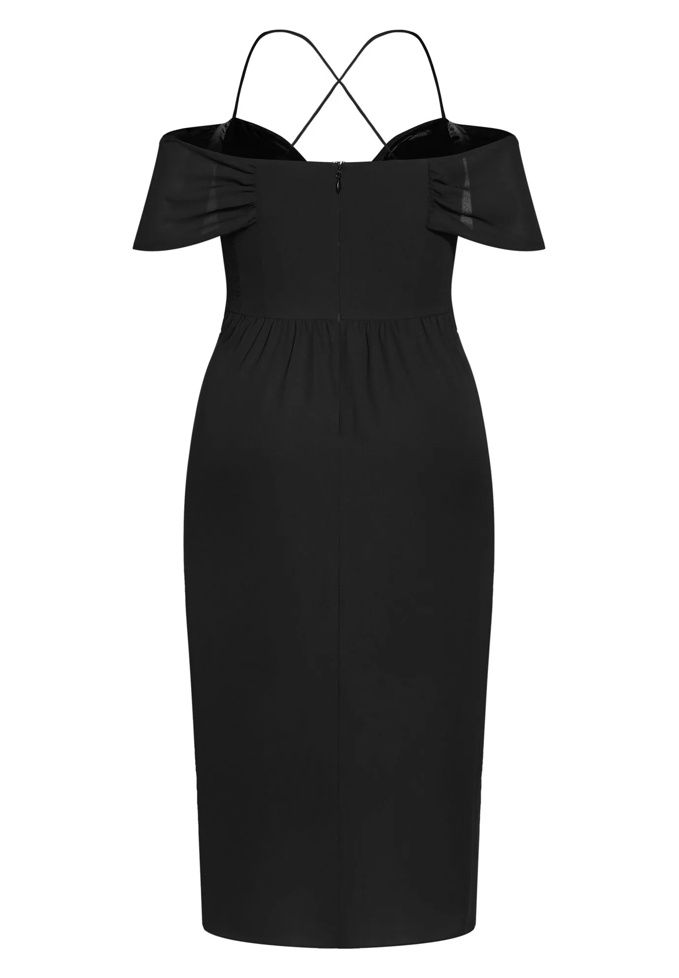 Entwine Maxi Dress - black