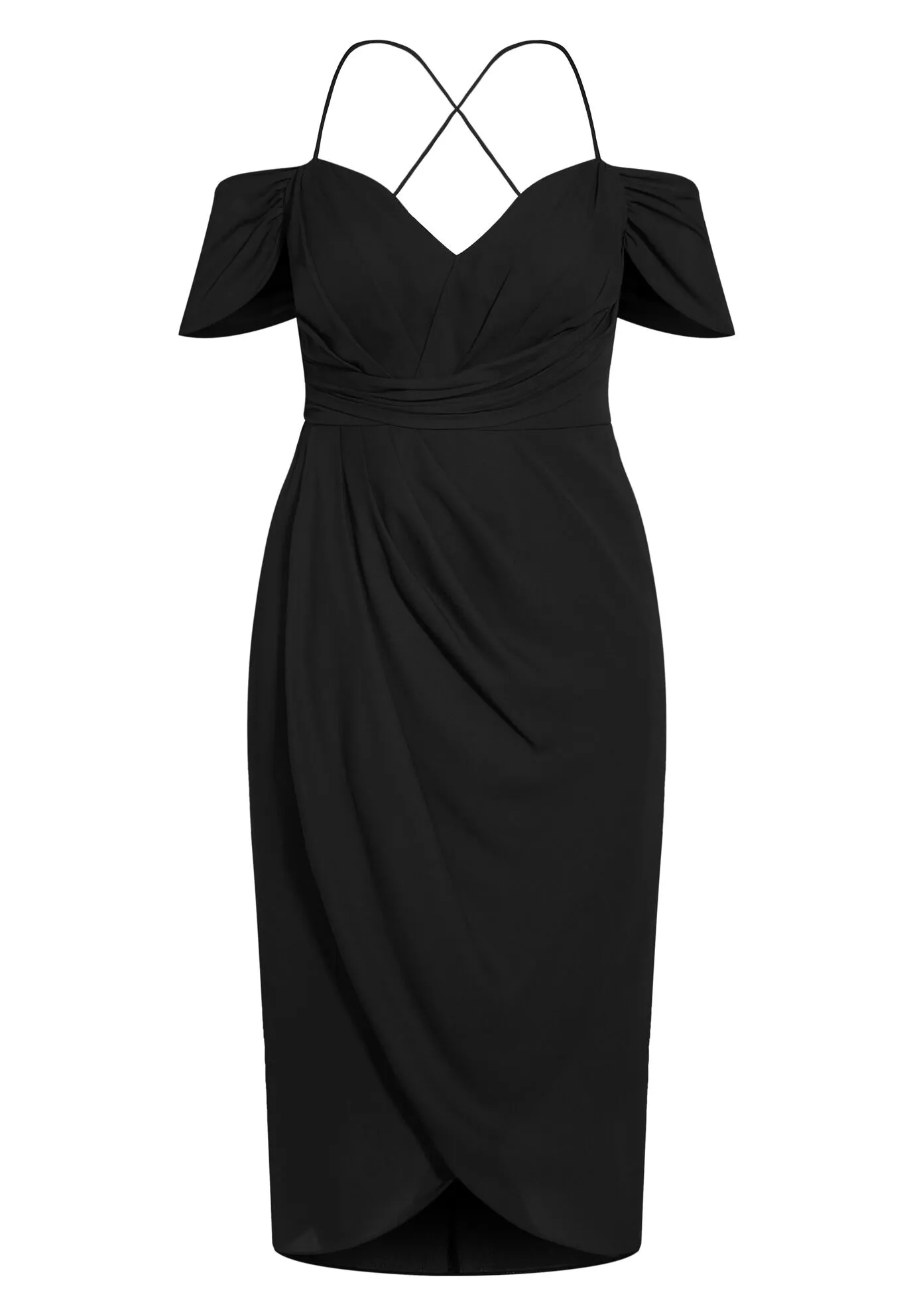 Entwine Maxi Dress - black