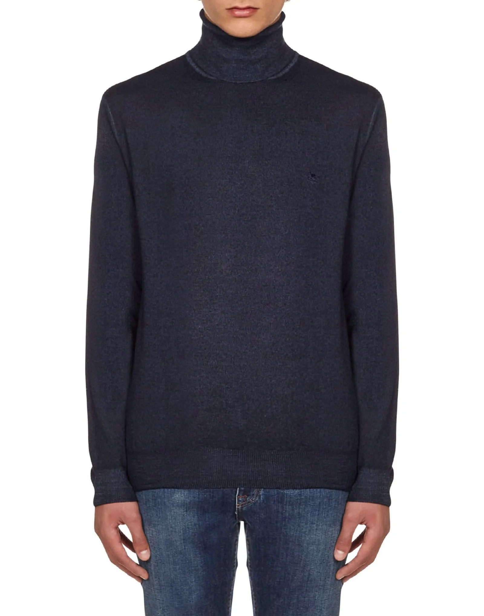 Etro Long-Sleeved Roll-Neck Jumper