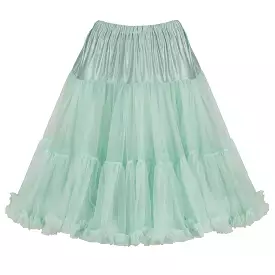 EXTRA VOLUME Mint Green Net Vintage Rockabilly 50s Petticoat Skirt