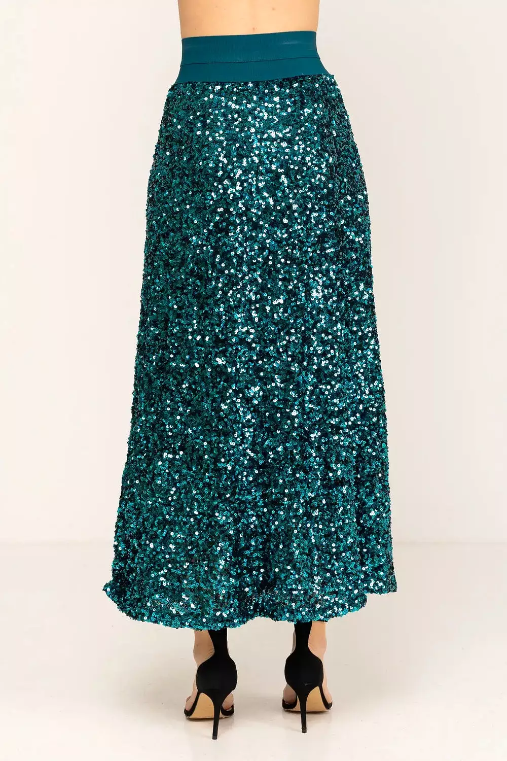 FABULOSA MIDI SKIRT TURQUOISE