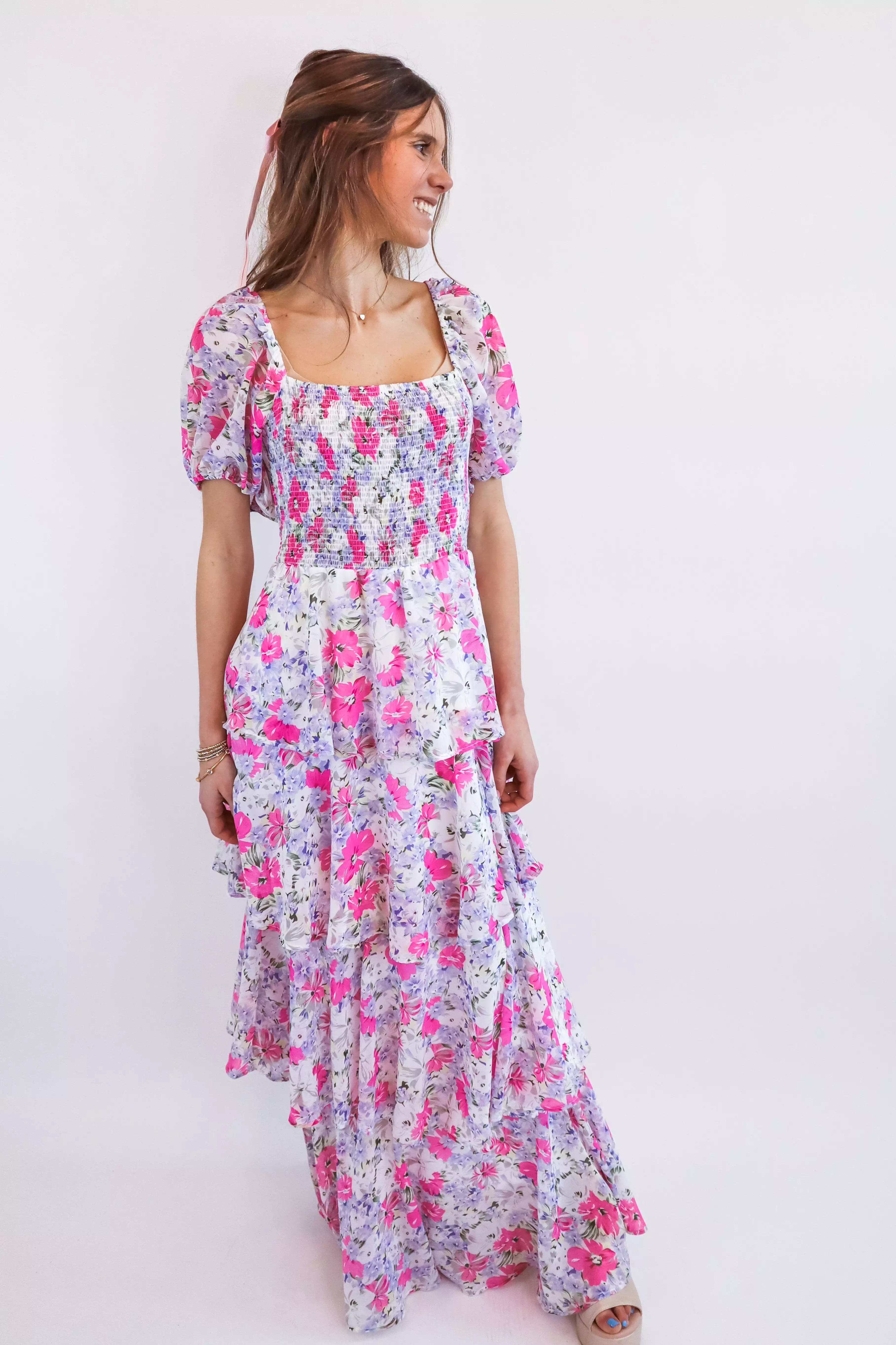 Flowing Free Maxi Dress