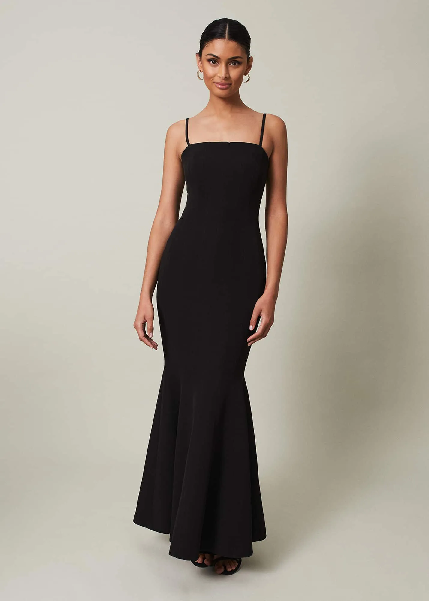 Freesia Black Maxi Dress