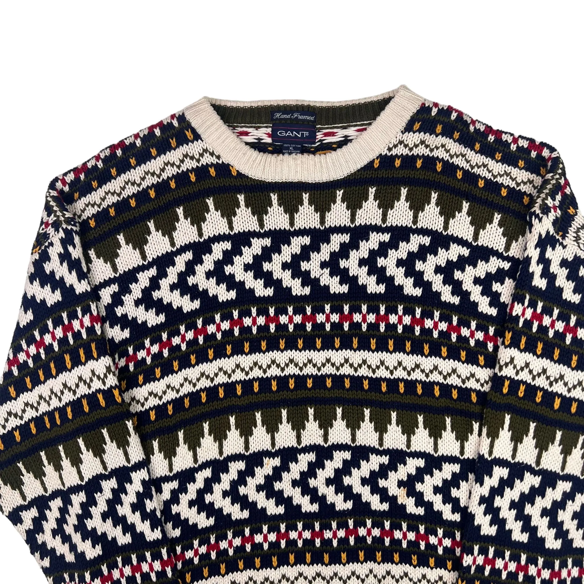 Gant Knitted Sweater Multicoloured