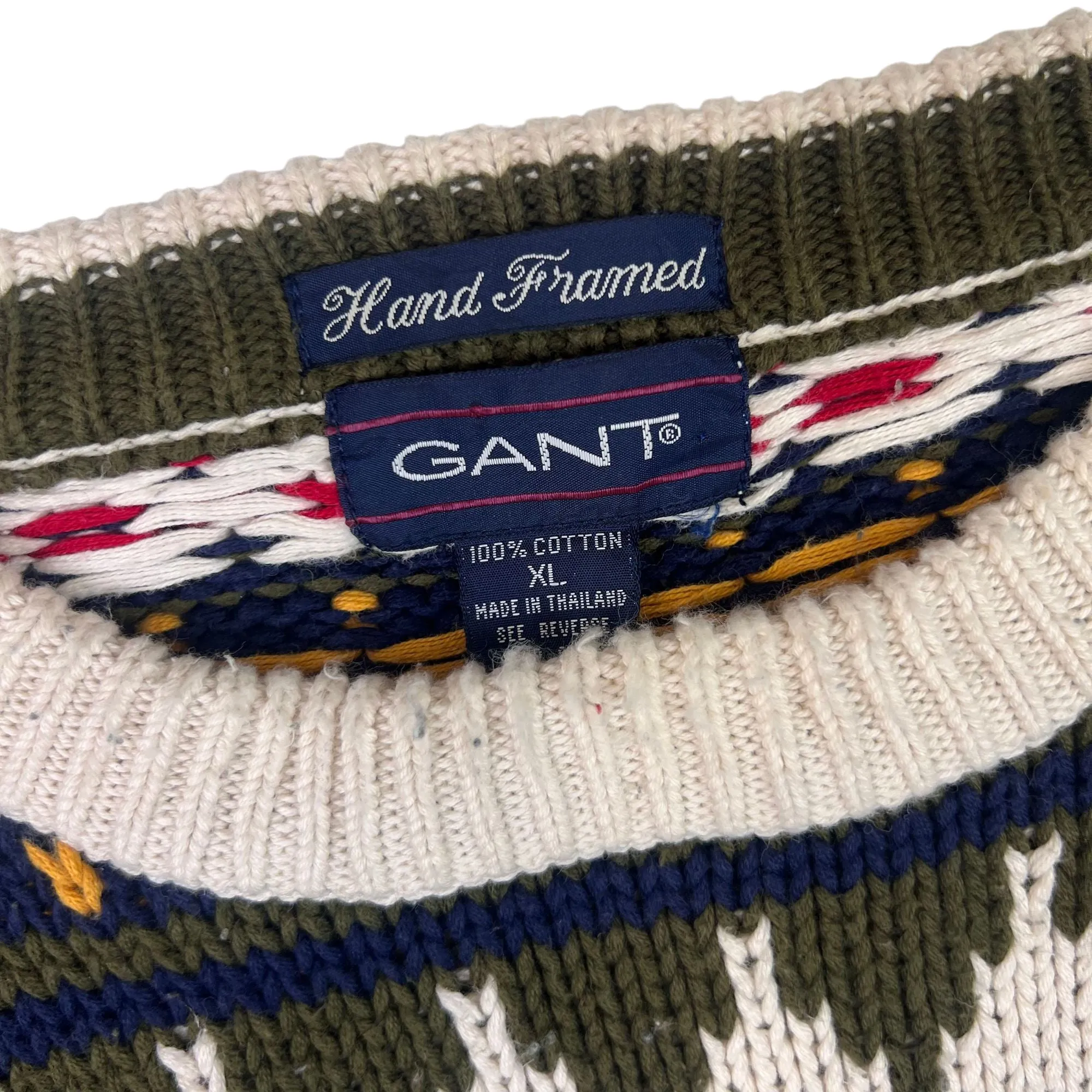 Gant Knitted Sweater Multicoloured