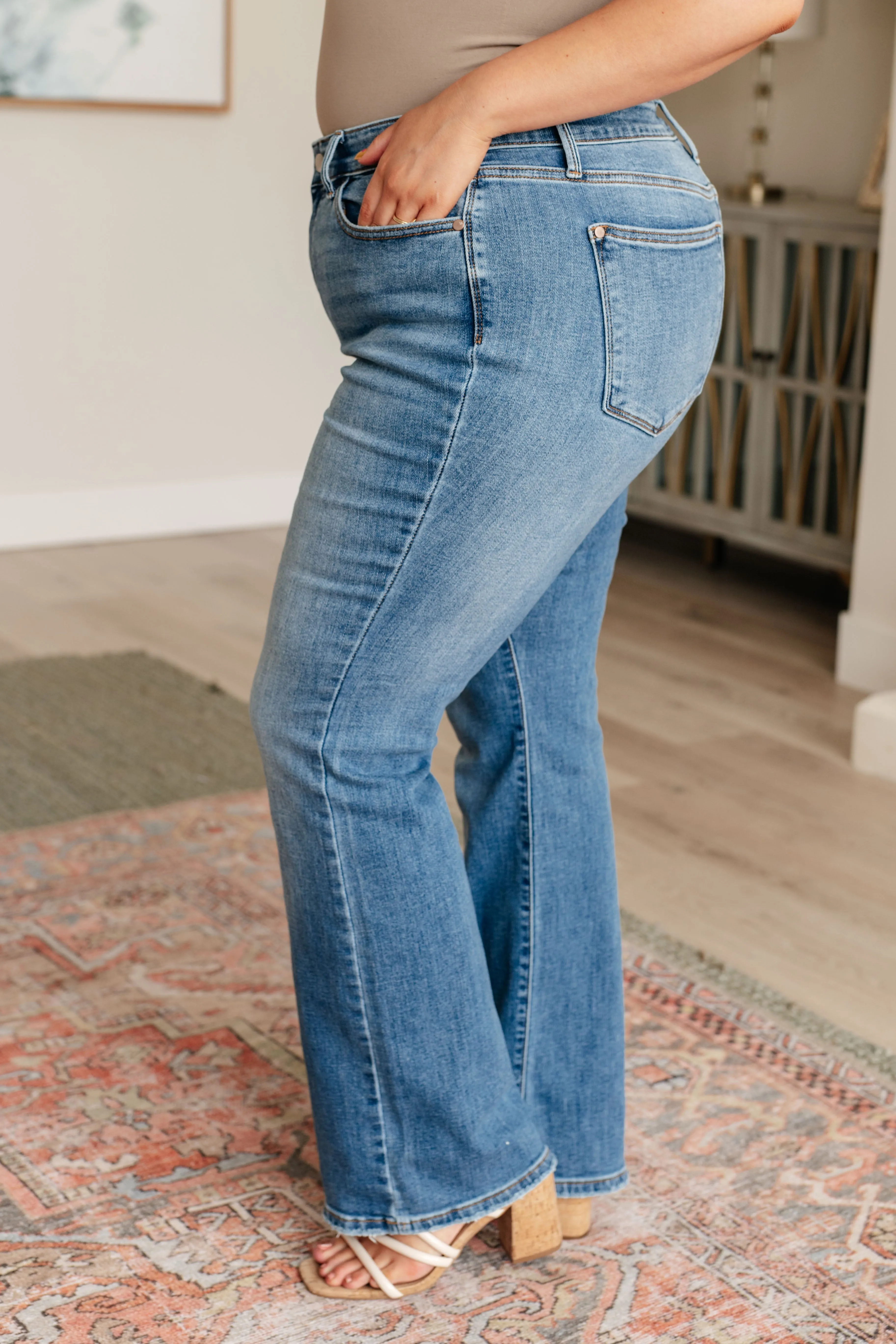 Genevieve Mid Rise Vintage Bootcut Judy Blue