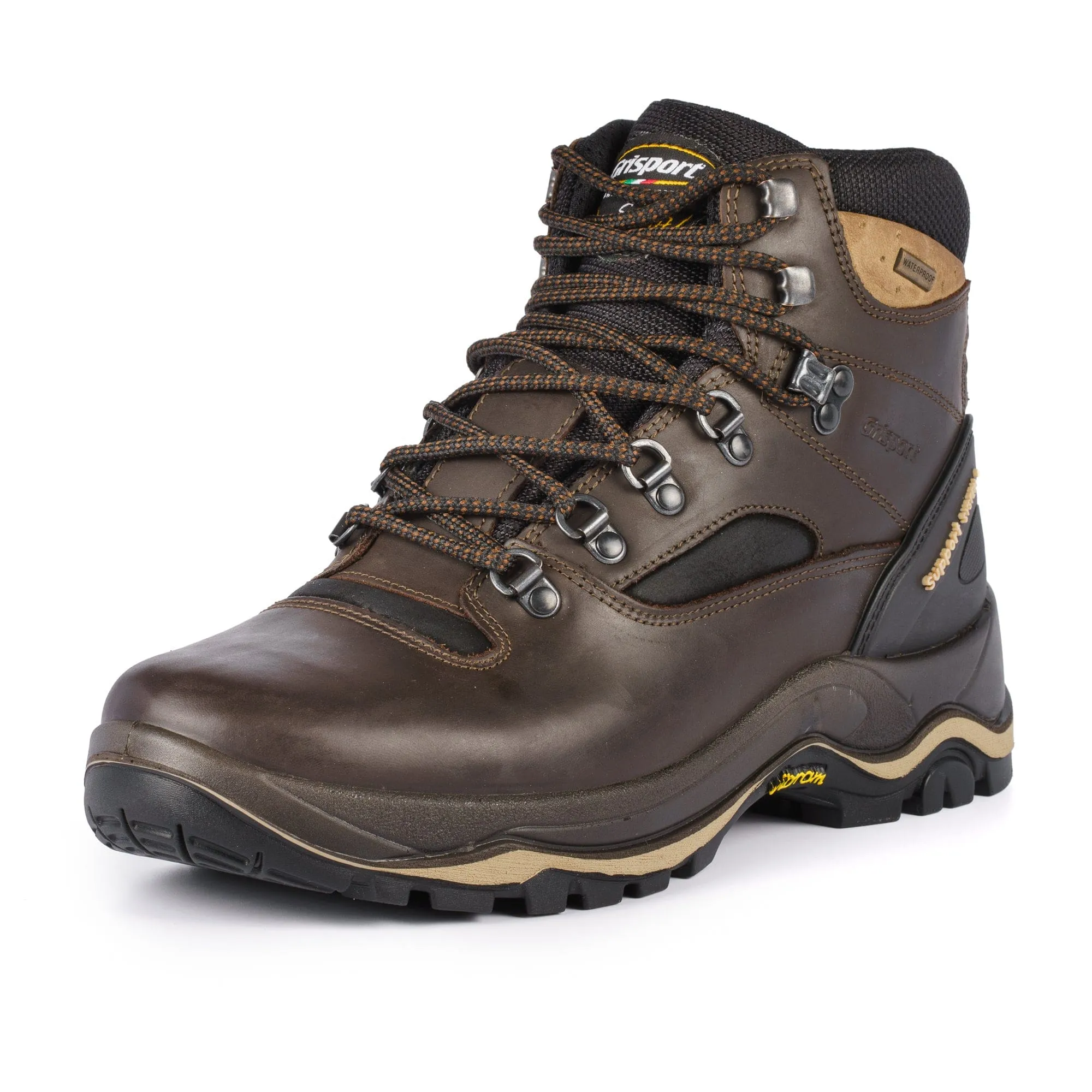 Grisport Quatro Mens Waterproof Walking Boot - Brown