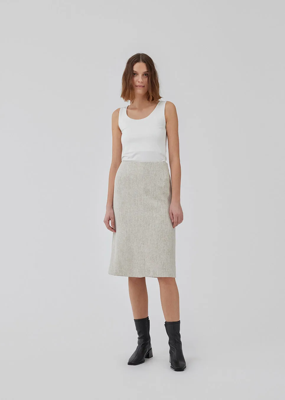 HaleyMD skirt - Summer sand melange