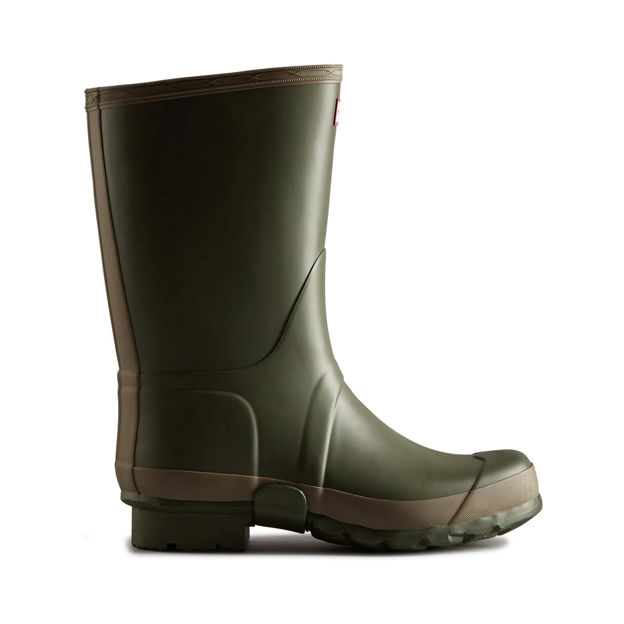 Hunter Gardener Mens Boot - Dark Olive/Clay