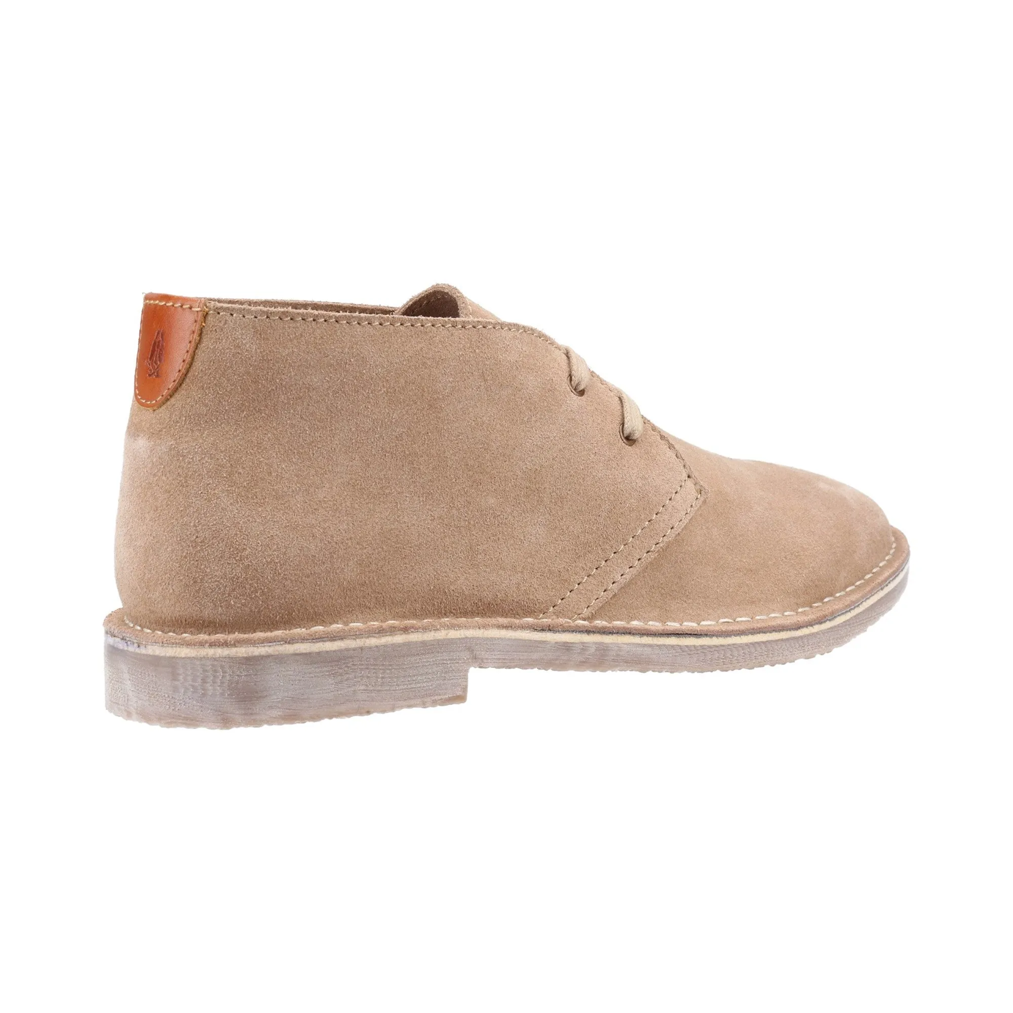 Hush Puppies Samuel Mens Boot - Sand Suede