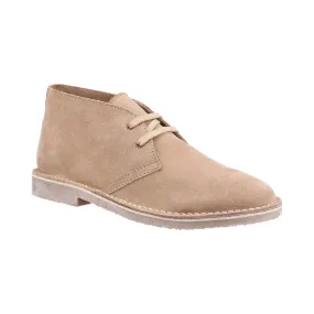 Hush Puppies Samuel Mens Boot - Sand Suede