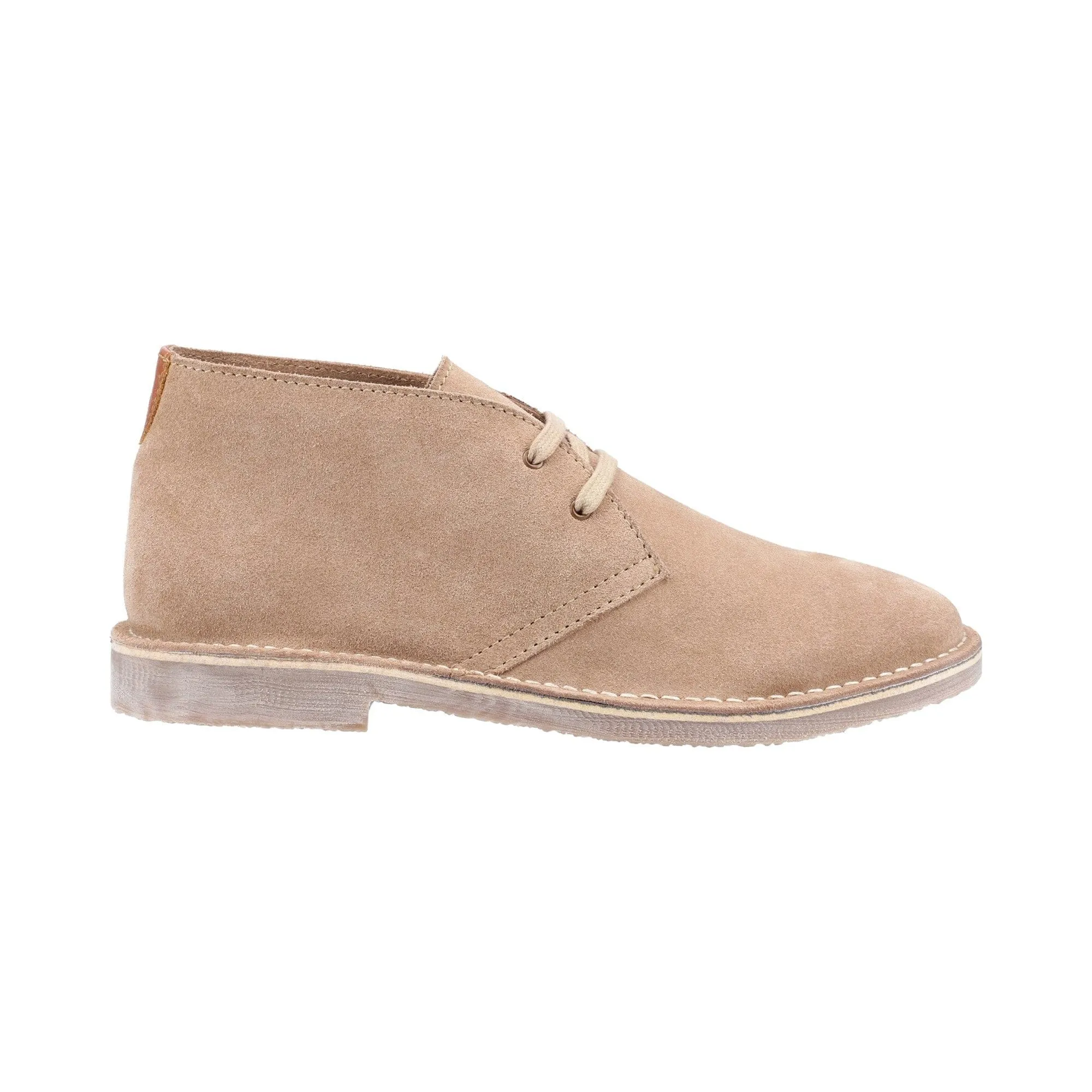 Hush Puppies Samuel Mens Boot - Sand Suede