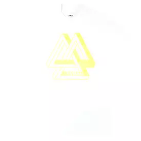 Infinity Triangle Tee (White) /D16