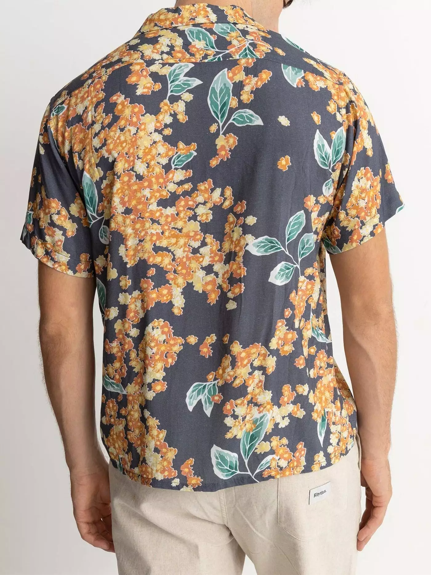 Isle Floral Cuban Short Sleeve Buttondown Shirt