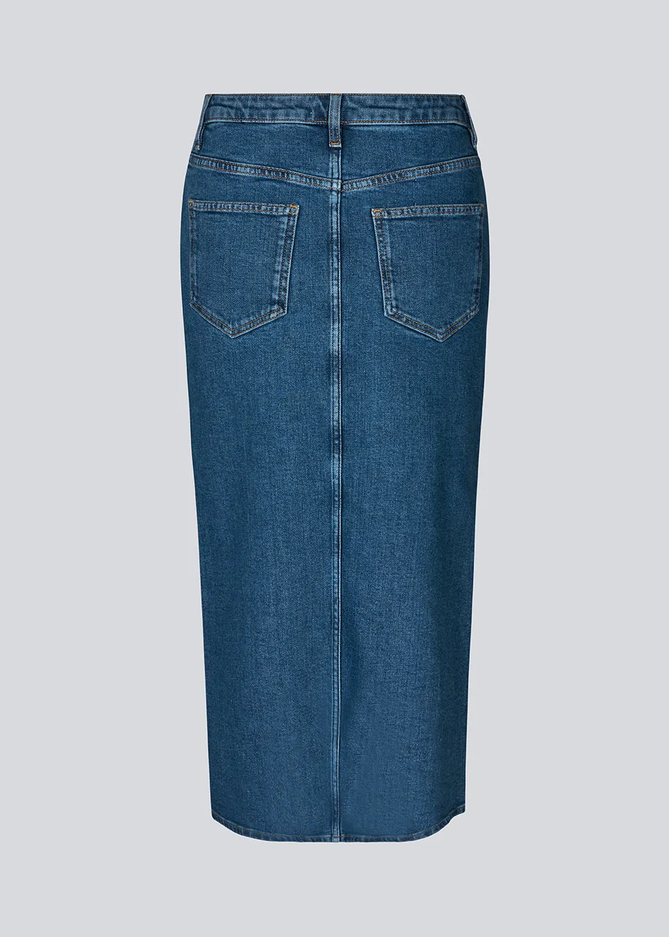 IvannaMD long skirt - Distressed Blue