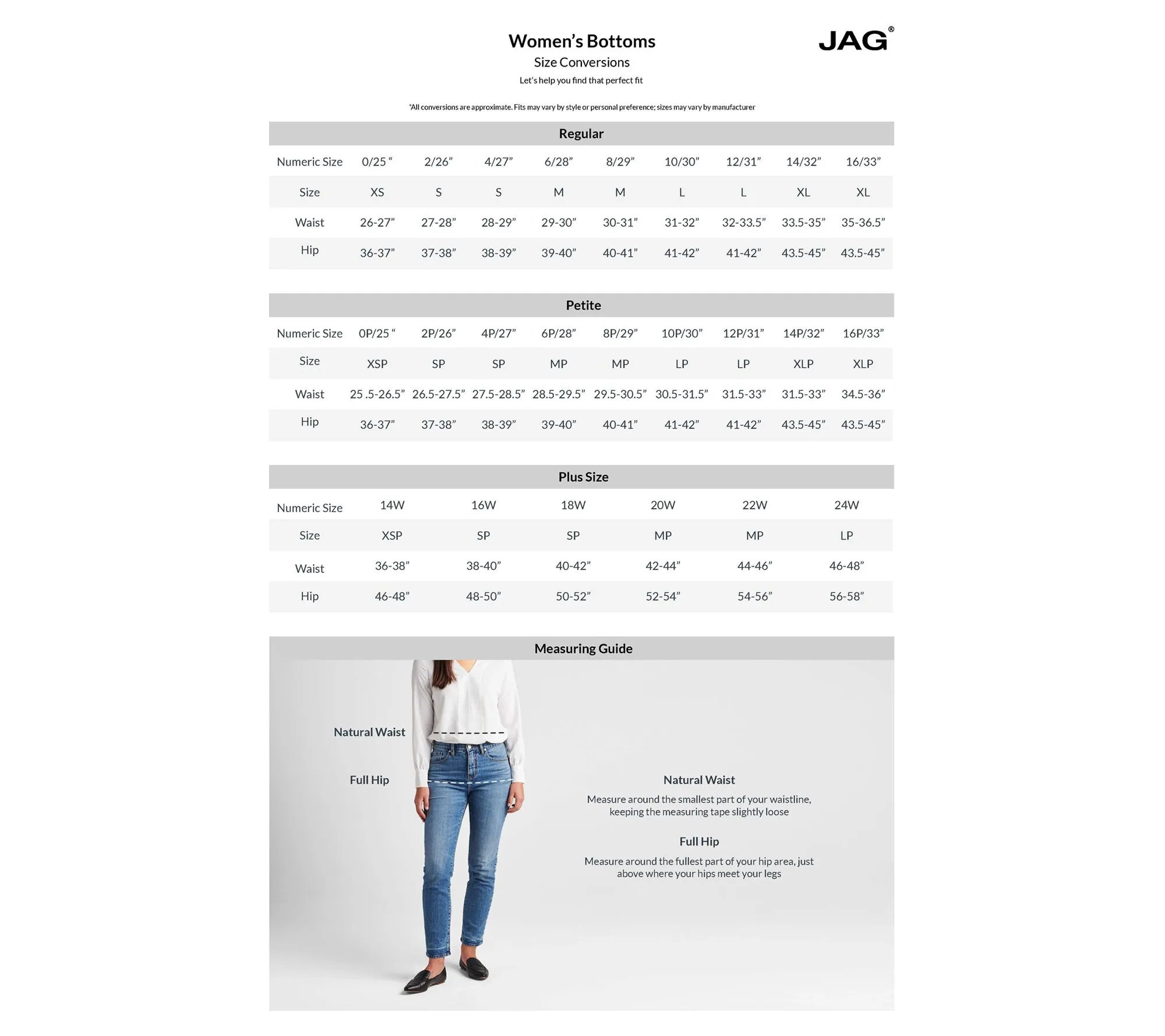 JAG Maya Mid Rise Capris - EAE440