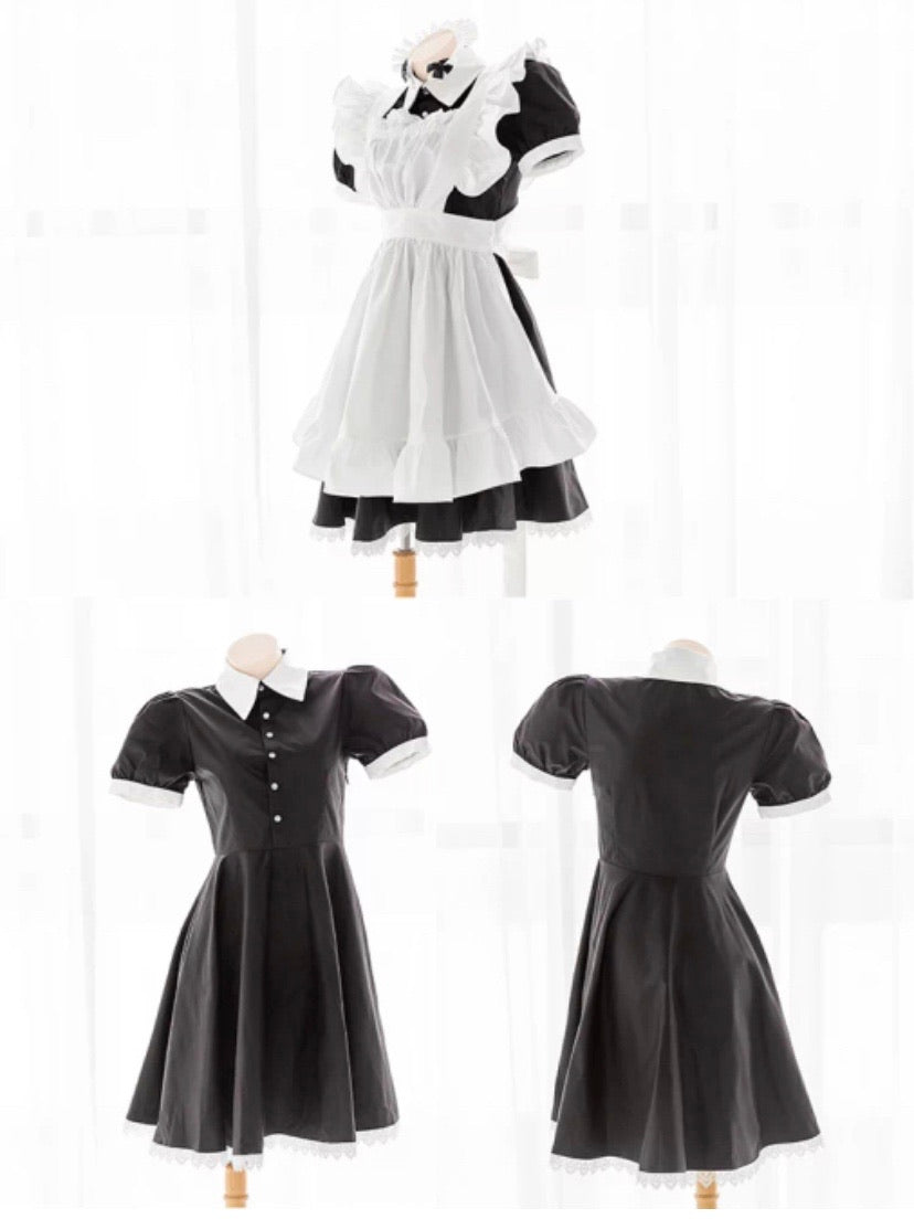 Japan anime maid dress set cosplay