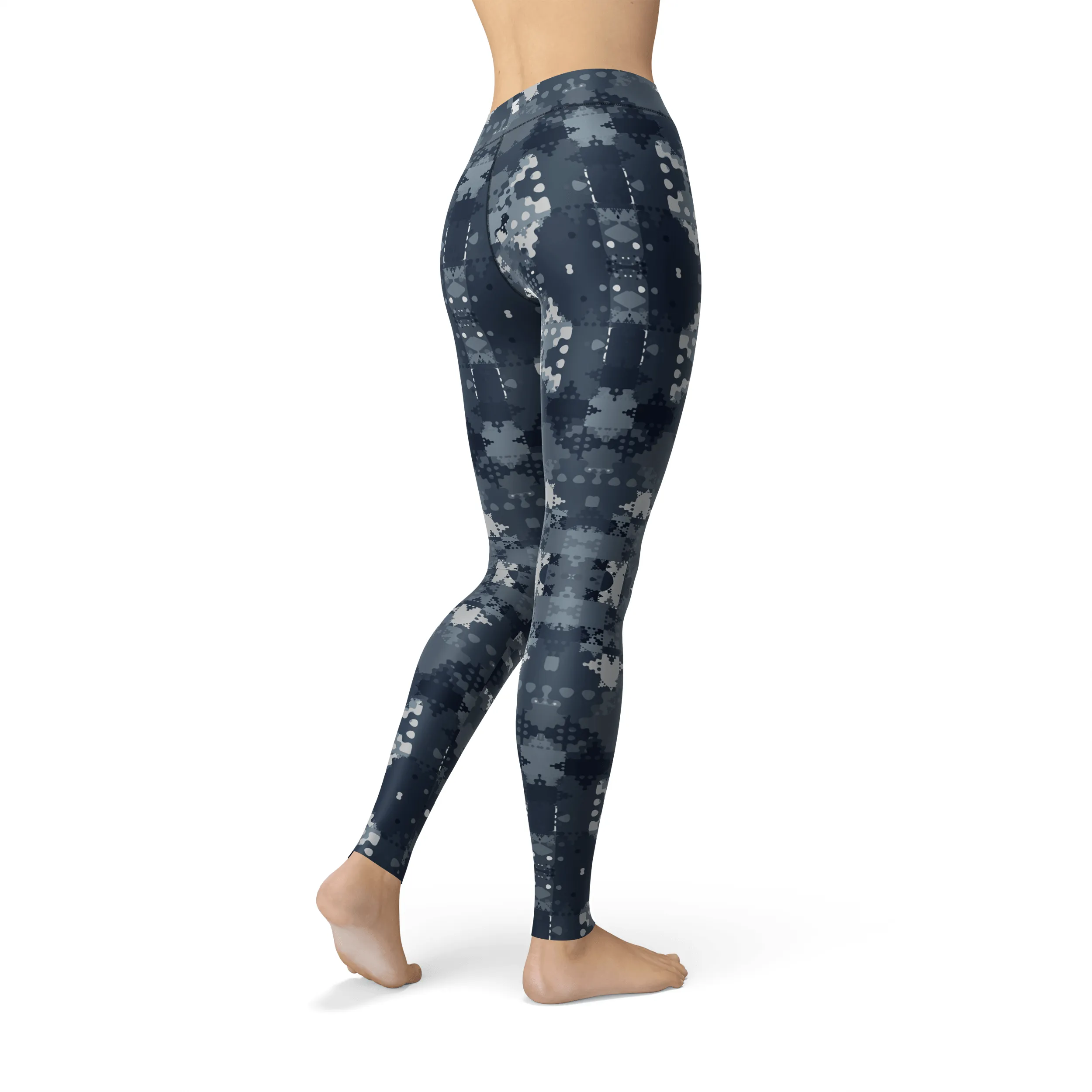 Jean Digital Blue Camo Leggings