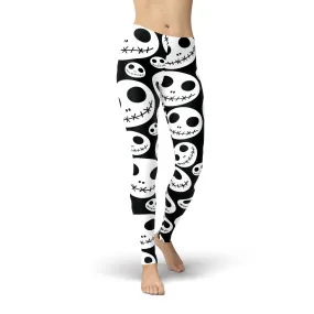 Jean Skeleton Jacks Leggings