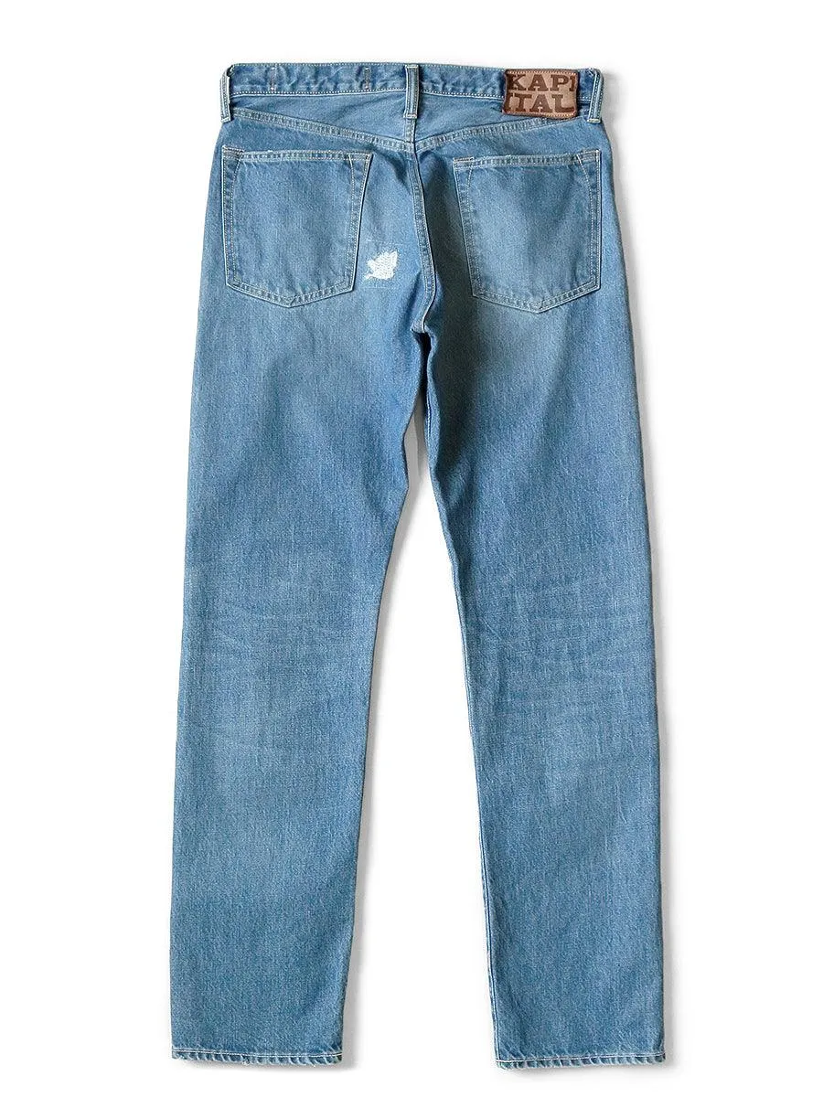 Kapital 14oz Denim 5P Monkey CISCO (1.2year processing) pants